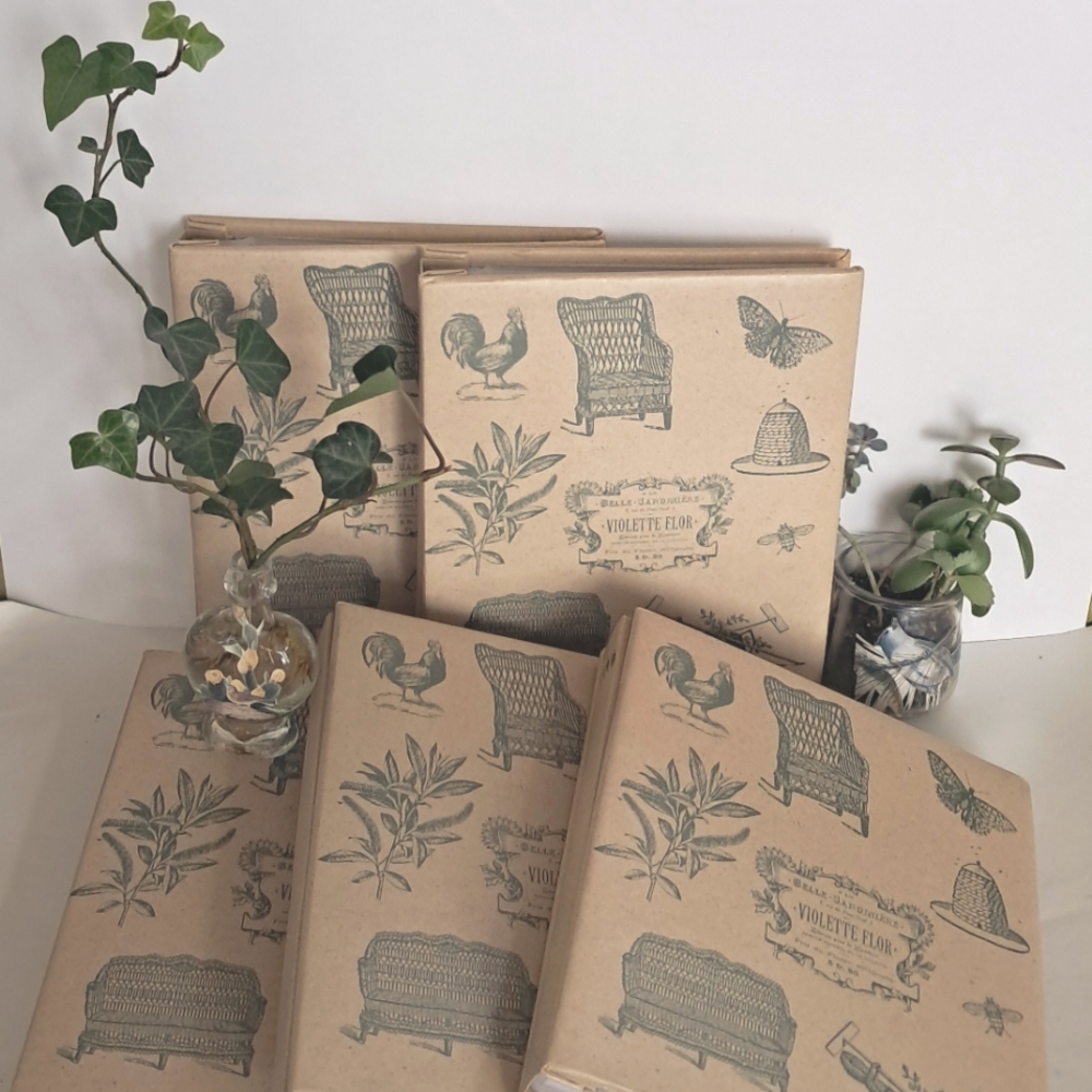 Photo Albums [5] French Vintage Botanical Garden Style Decorative Binders
